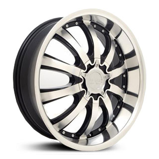 18x7.5 Starr LE1 Black Machined Face/Lip HPO