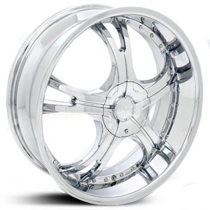 17x7.5 Starr LT5 Chrome HPO