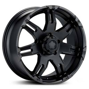 17x9 Ultra Gauntlet 237/238 Matte Black RWD