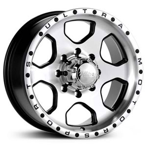 18x8.5 Ultra Rogue 175 High Lustre Finish w/ Gloss Black RWD