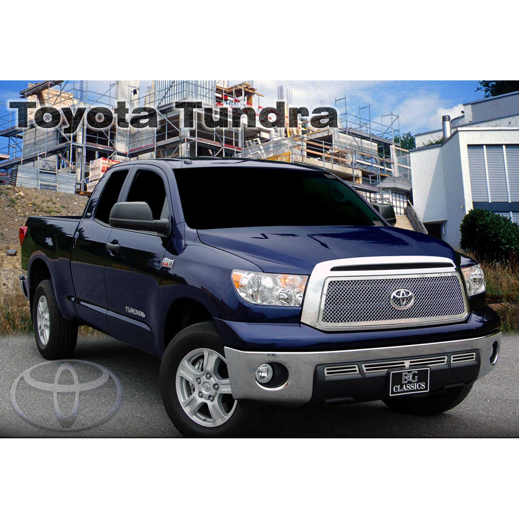 E G Classics 2010 2013 Toyota Tundra Grille 1 Pc Heavy Mesh Grille With 3 Pc Lower Z Grille 1276 0104 10