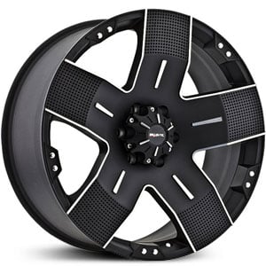 18x9 Ballistic 901 Hyjak Black REV