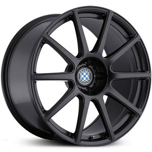 18x8.5 Beyern Bavaria Matte Black MID