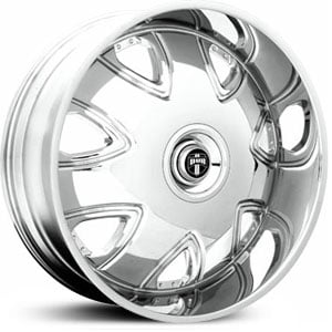 Dub Bandito Floating Cap 136/138 Chrome