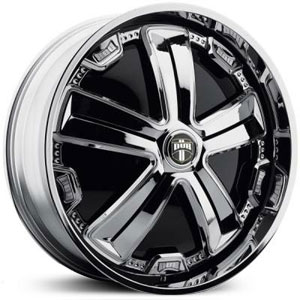 22x8.5 Dub Cyphen Spinner Chrome RWD