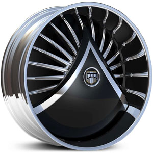 26x9.5 Dub Shokka Skirt Black RWD