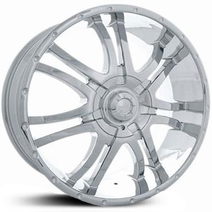 22x9.5 Dynasty 008 Chrome HPO