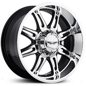 17x9 Eagle Alloy 027 Superfinished Black RWD