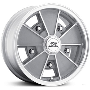 15x5.5 Eagle Alloy 077 Silver Machined Cut RWD