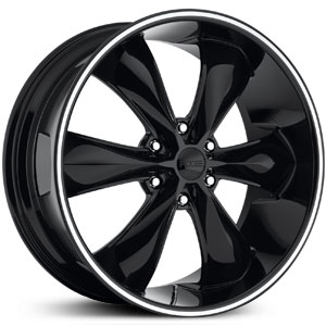 20x9 Foose Legend 6 F138 Gloss Black MID