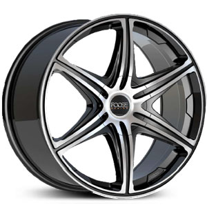 22X9.5 Foose Speed 6 F146/147 Black/Machined RWD