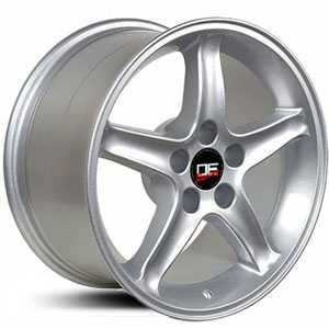 Fits Ford Mustang Cobra Style 5 Lug (FR04) Polished