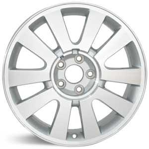 18x7.5 Ford Taurus Machined Silver HPO
