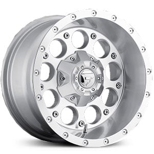 15x10 Fuel Offroad D526 Revolver Silver Milled REV