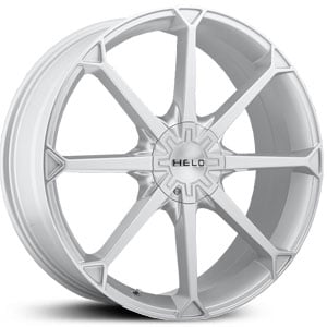 17x7.5 Helo 870 Silver w/ Machined Lip HPO