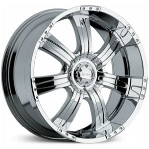 22x9.5 Incubus 501 Polterrgeist Chrome HPO