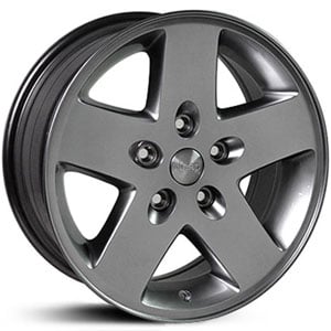 17x7.5 Jeep Wrangler JP05 Replica Silver HPO