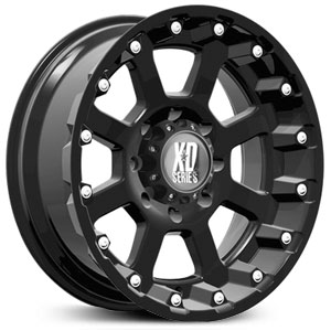XD 18x10 Strike 807 Matte Black REV