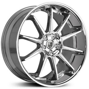 22x10 Lexani R-10 Chrome MID