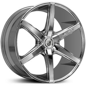 20x8.5 Lexani R-6 Chrome HPO