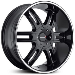 20x9 MAAS Stirling Gloss Black RWD