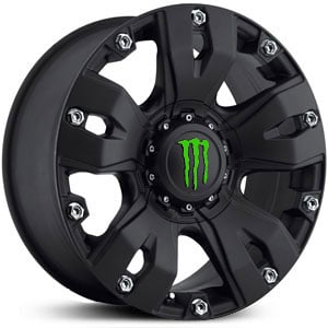 20X9 Monster Energy 642B Satin Black Green M Cap MID