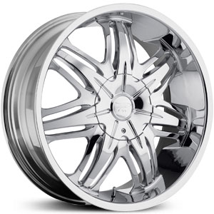 20X8.5 Platinum Cloak 413/414 Chrome MID