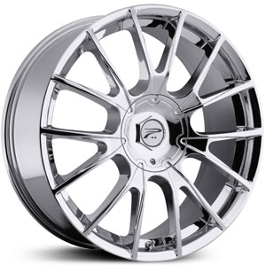 18x8 Platinum Marathon 401 Chrome MID