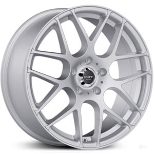 18x8 Ruff Racing R356 Hyper Silver HPO