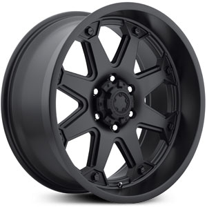 17X9 Ultra 198B Bolt Semi Gloss Black REV