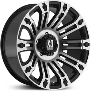 20x9 XD Series XD810 Gloss Black w/ Machined Face MID