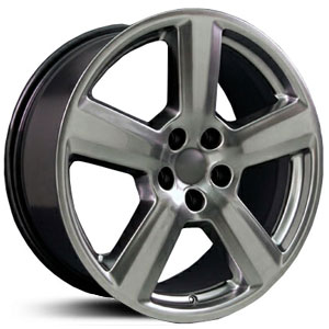 17x7.5 Audi RS6 (AU03) Replica Hyper Black HPO