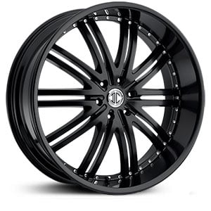 30x9.5 2CRAVE No. 11 Satin Black RWD