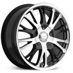 18x7.5 Akuza 455 Drift Gloss Black HPO