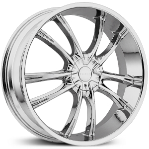 22x8.5 Akuza 847 Shadow Chrome HPO