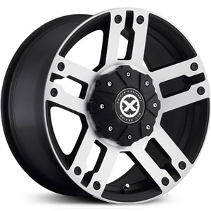 17x8.5 ATX Series AX190 Dune Satin Black Machined MID