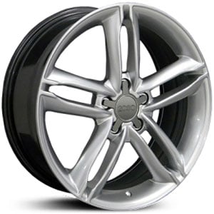 18x8 Audi New TT Replica Hyper Silver HPO
