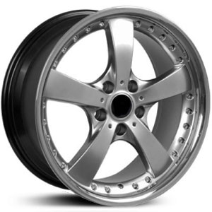 17X8 BMW BM21 Hyper Silver MID