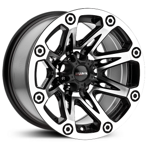 15x8 Ballistic 522 Gloss Black REV