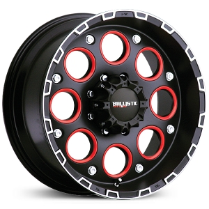 18x9 Ballistic 813 Enigma Black REV