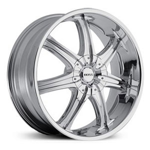22x9 Boss 345 Chrome HPO