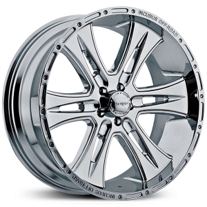 24x10 Incubus 714 Brawn Chrome RWD