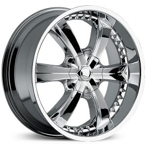 22x9.5 Incubus 726 Chrome RWD