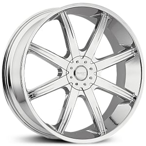22x9.5 Incubus 840 Empire Chrome HPO