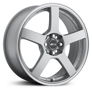 17x7 MSR 091 Silver w/ Lip Groove HPO