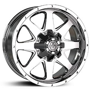 17x9 Mayhem Tank 8040 Chrome RWD