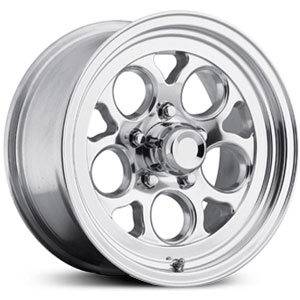 15x7 Pacer 561P Torch Polished RWD