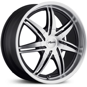 15x7 Pacer 773MB Mantis Diamond Cut Face w/ Gloss Black Accents MID