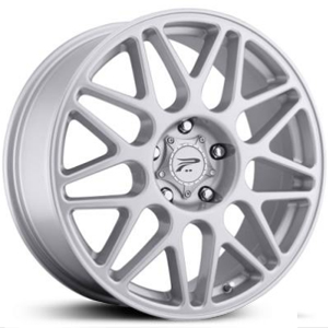 19x8 Platinum Arctic 404S Silver MID