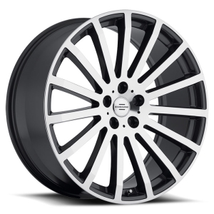 22x9.5 Redbourne Dominus Gunmetal w/Mirror Cut Face MID